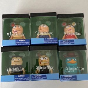 Full set of Disney Phineas and Ferb Vinylmation.